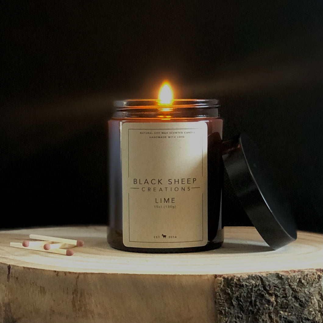Lime Apothecary Candle