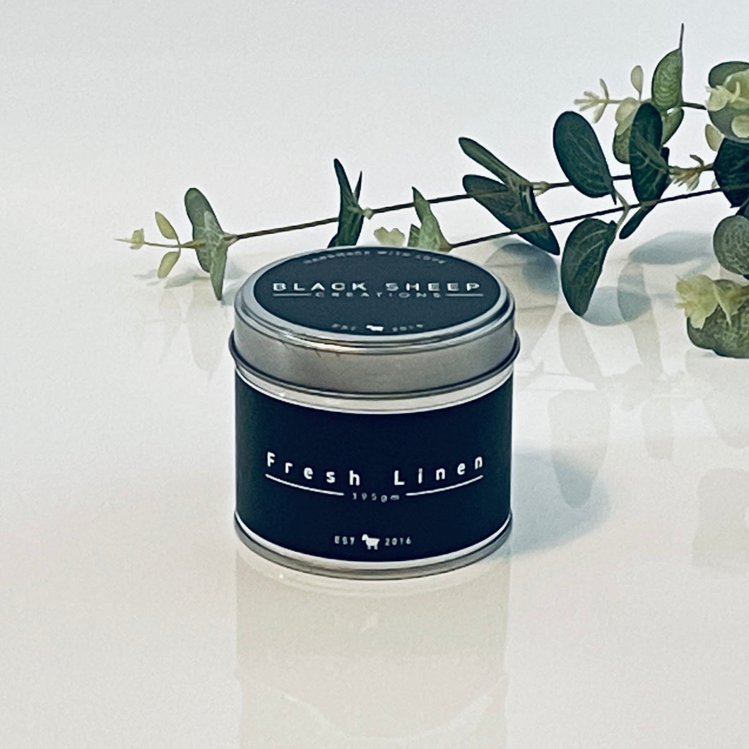 Fresh Linen Travel Tin