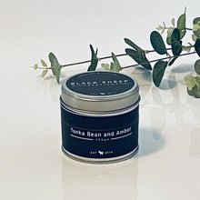 Load image into Gallery viewer, Tonka Bean &amp; Amber Travel Tin
