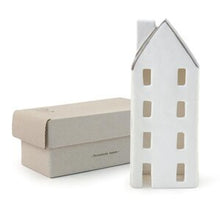 Load image into Gallery viewer, Porcelain House Tea Light Holder
