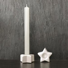 Load image into Gallery viewer, Shaped Candle Holder with Candle

