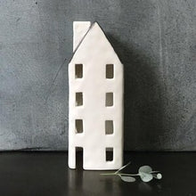 Load image into Gallery viewer, Porcelain House Tea Light Holder
