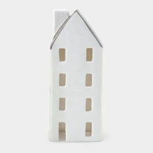 Load image into Gallery viewer, Porcelain House Tea Light Holder
